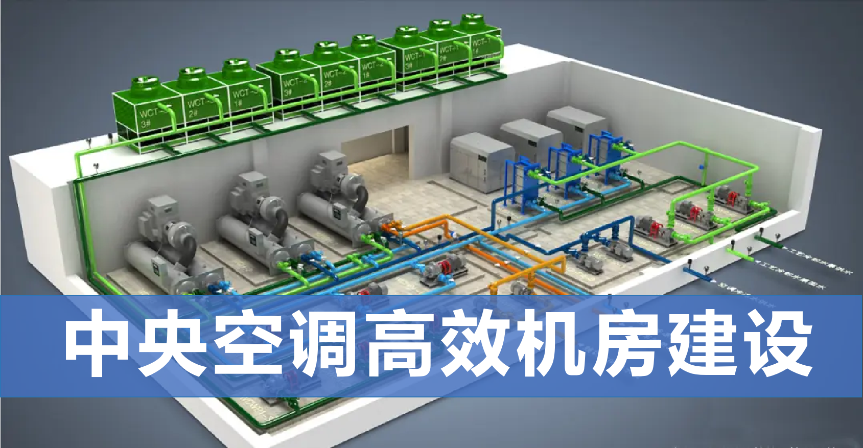 中央空調(diào)高效機房建設